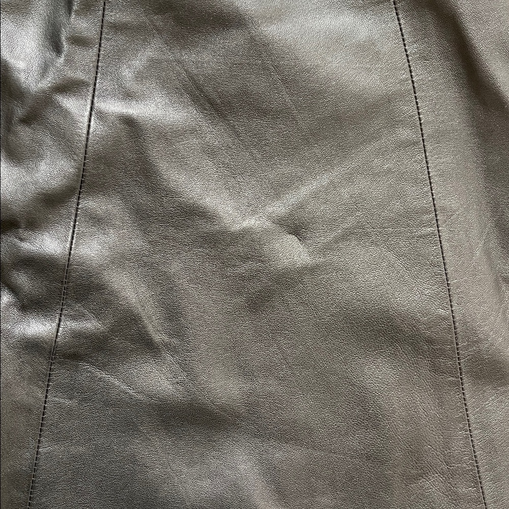 Women’s Black Leather Skirt size S - Picture 4 of 8